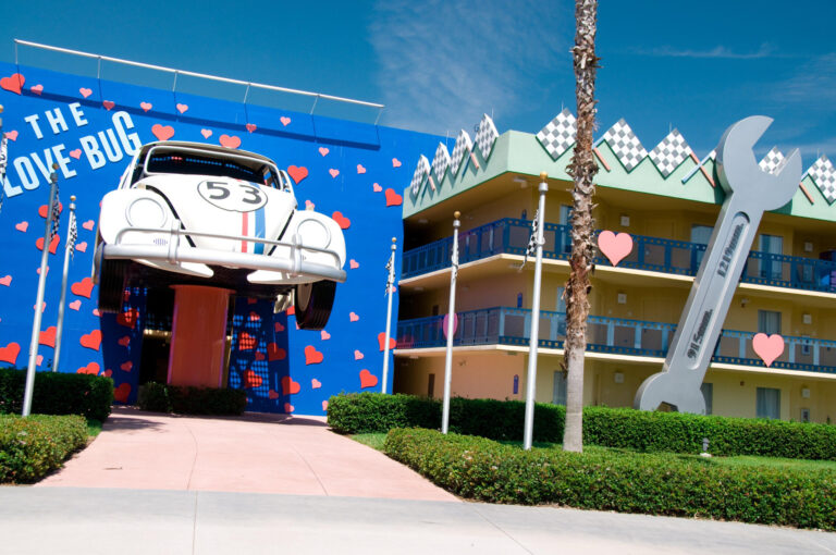 Disney’s All-Star Movies Resort · exterior del hotel