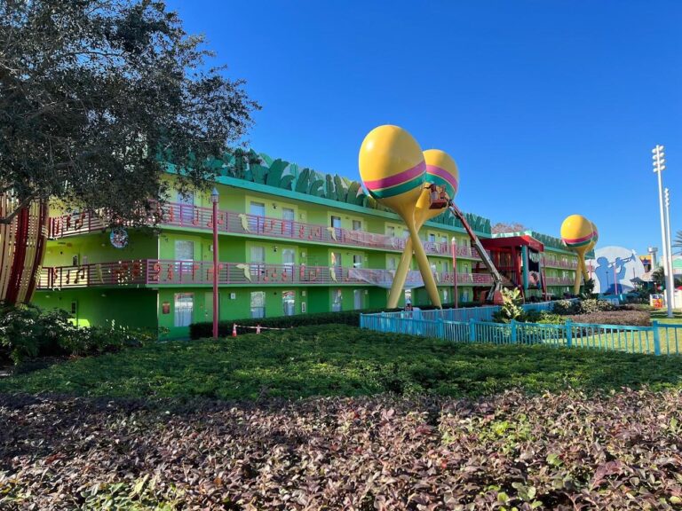 Disney’s All-Star Music Resort · exterior del hotel